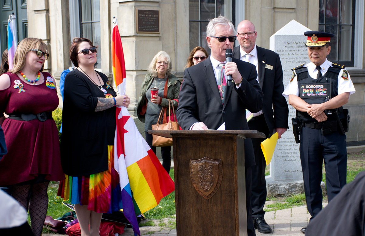 Gay Pride Event - Mayor John Henderson